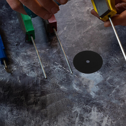 Zwarte Timer Voor Experimentele Lesmaterialen 2