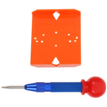 1Set Hinge Hole Boorhulp Abs+ijzer Voor Deurboren