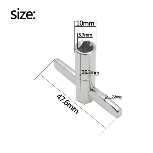 2 Stuks Muziekinstrument Accessoires IJzerplating 1
