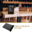 Stabiele Ps Transparante Prijs Houder Plastic Sign Stand 5