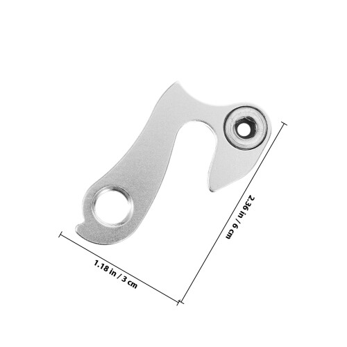 2St Achterderailleur Hangers Aluminium Verstelbare Haak 1