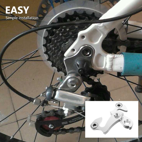 2St Achterderailleur Hangers Aluminium Verstelbare Haak 2
