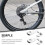 2St Achterderailleur Hangers Aluminium Verstelbare Haak 6