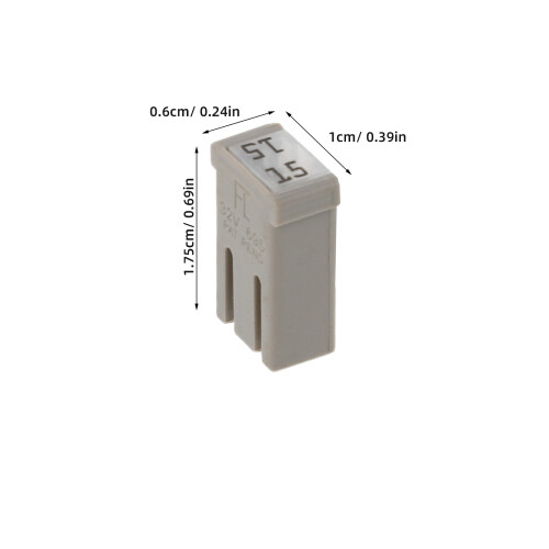 18St Mini Auto Zekeringset Met Pp+legering, Gekleurde Box Zekeringen 1
