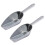 2 st. aluminiumlegering ijs schep met vierkante mond 7