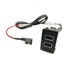 12V Dual USB Fast Charger Car Adapter Socket for SX4 Swift Vitara New Alto Accessories