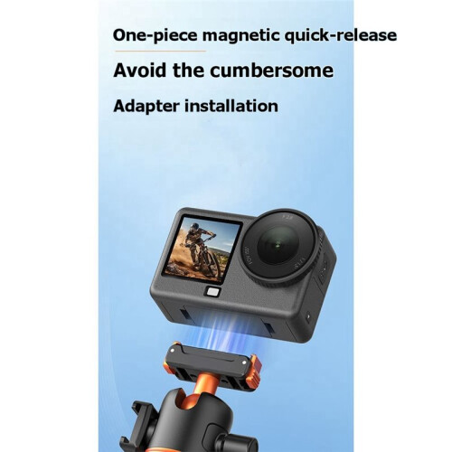 Tripod for  Action6/5/4nano with Quick Release Base Magnetic Tripod Adjustable Selfie Stick Camera Accessory Stand 2