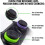 Precision Rings, Aim Assist Motion Control for PS4,PS5,  One, XBX, Pro & Scuf Controller (Black//Green) 3