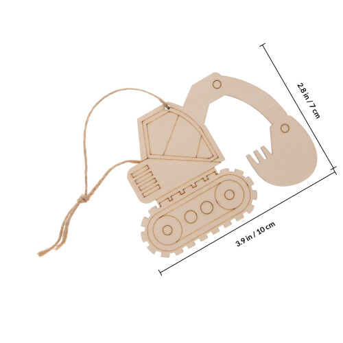 1Set Onvoltooide Graafmachine Schijven Beige Voor Decoratie 1