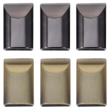 50 Stuks Metalen Ritsstopper Zwarte Ritsgrepen