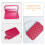 Draagbare Gezichtsmasker Verwarmer ABS Materiaal USB 5