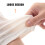 1Paar Comfortabele Armhoezen Wit Elastaan Uv-Beschermend 4