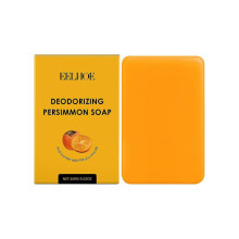 Persimmon Soap for Old People Smell, Deodorizing Persimmon Soap, Comfortable and Moisturizing, Suitable for Face and Body, Suitable for All Skin Types