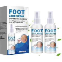 Pack of 2 Foot Care Spray, Foot Treatment Protection Spray, Supports Improved Foot Climate, Foot Spray, Nourishes Skin & Nails, for Nail and Foot Care
