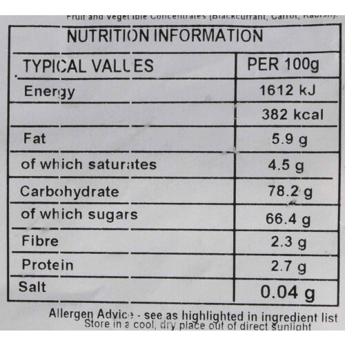 sweets - liquorice allsorts - 1kg pk 1