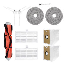 For Lydsto W2 / Kyvol Cybovac S60 / AICLE INS-200 Main Side Brush Hepa Filter Vacuum Cleaner Parts(10PCS)