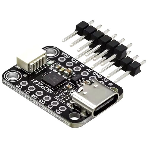 4471 Interface Development Tools MCP2221A Breakout USB to GPIO Adapter UART I2C SPI Serial Converter Module 2