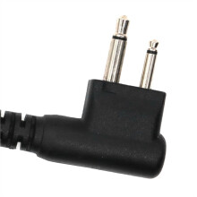 Microfone de Headset com Tubo Acústico para Walkie Talkie DP1400 EP450 GP88S CP88 Series GP300 GP68 PR400 P080 Peças