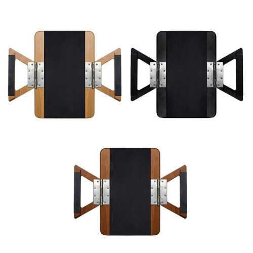 Sofa Armrest Clip Tray Armrest Tray Portable Table Side Table Sofa Table Sofa Tray for Cupcake Coffee dark Brown