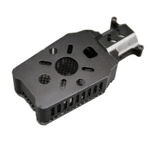 Base de Motor de Tubo de Carbono CNC de Proteção de Planta V4 25MM para Elevação e Espessamento Do Suporte de Motor de Assento C