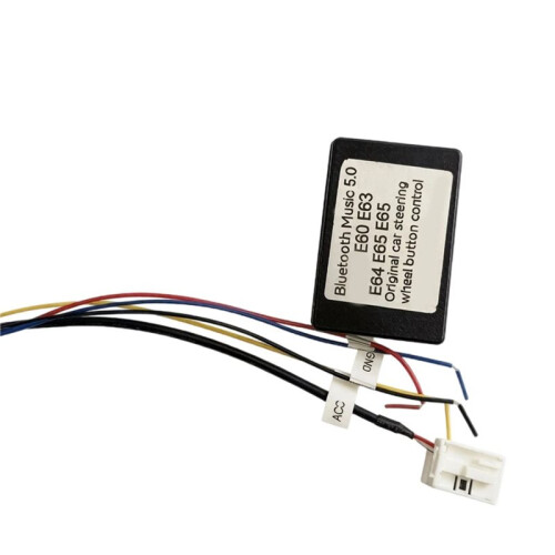 Modulo Ricevitore AUX  per Auto, Ricevitore Musicale Retrofitting per  E66 E65, Modulo di Controllo Musicale al Volante 2