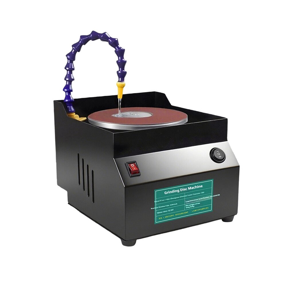 Photos - Vitamins & Minerals 120W Circulating Water-Cooled Grinding Machine Wet/Dry Grinding Wheel with 7 Gears Regulation A EU Plug