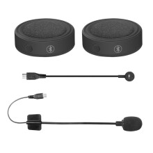 BT17 Motorcycle Helmet Headset 5.0 Wireless Handsfree Stereo Music Player Moto Noise Reduction Earphone