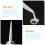 100St Plastic Kitafsluit Tips Wit Caulking Tool Voor Huis Reparaties 5
