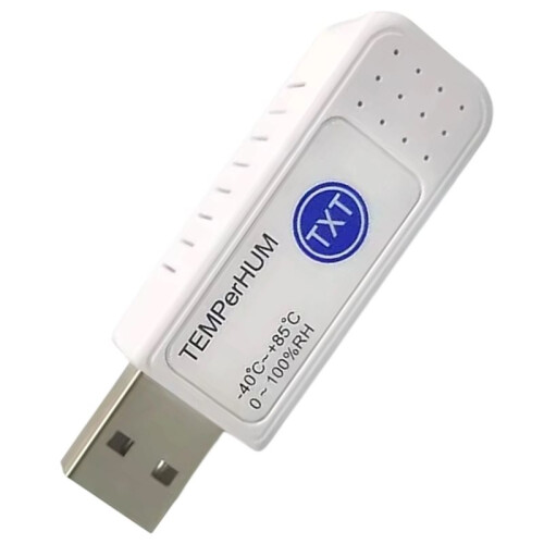 PC TEMPerHUM Sensor USB Hygrometer Hid Temperature Humidity Data Logger Recorder MSN Remote Control