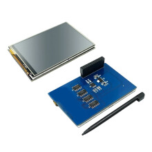 3,5-Zoll-Displaymodul für Raspberry Pi: 3,5-Zoll-TFT-Touchscreen-Display mit Touchpen für Raspberry Pi A