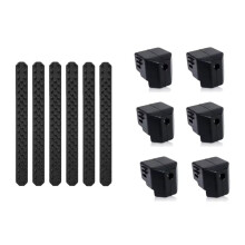 12 Stück für für Kobra X Düsenreiniger + Silikon-Socken-Kit für Kobra X Silikonbürste Hochtemperatur-Hotend-Zubehör