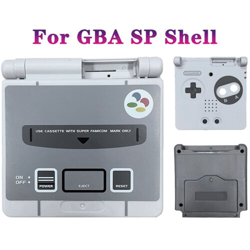 Retro-Style Replacement Shell for  SP, Drop-Proof Scratch-Housing Case with Buttons ,Game Console Accessories Cover 2