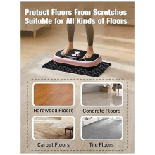 Double Sided Non-Slip Silicone Mat for Most Vibration Platform Machines Reduce Noise Accessories Protect Floors Carpet