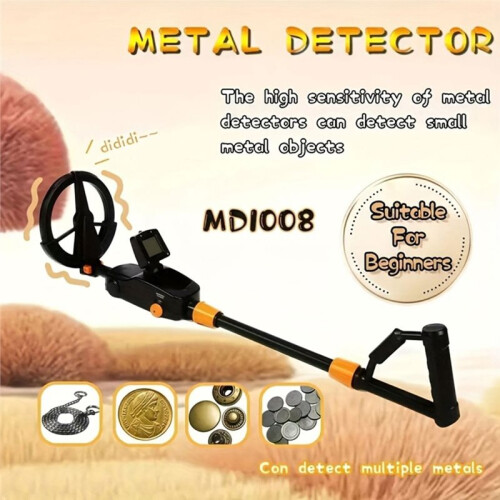 MD1008A Handheld Metaaldetector, Goud- en Schatzoeker met Waterdichte Spoel 2