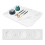 Stone Drying Mat for Kitchen Counter, Super Absorbent, Heat Resistant Dish Drying Mats, Tableware Mat 2