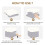 Storage Bins,Fabric Storage Basket with Handles, Foldable Boxes Organizer for Shelf Baskets for Home, Clothes 4