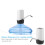 Waterflespomp Met Rvs En Silicone Wit 4