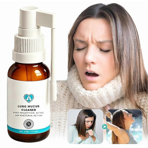 Lung Mucus Cleanser - Natural Herbal Formula for Respiratory Relief 1