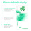 1 set st. patricks day bril en haarband, feestdecoraties 4