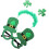 1 set st. patricks day bril en haarband, feestdecoraties 10