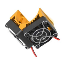 Dual 40mm RC Motor Cooling Fan 40-42mm Compatible with 1/7 1/8 for Arrma for RC Car Fit 4068 4074 4082 Motors B