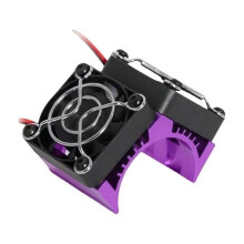 Ventilador de Refrigeración Doble para Motor RC de 40 mm, Compatible con Motores 4068, 4074 y 4082 de 1/7 y 1/8 para ARRMA y para A