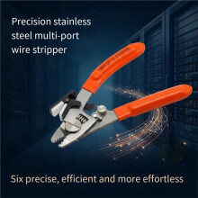 7 in 1 Vezelstripper RVS Kabelstripper Optische Kabelstripper Draadstrippers Vezeloptische Gereedschappen voor FTTH