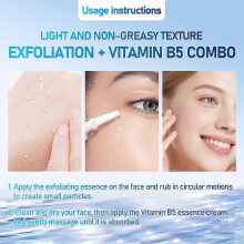 (3pcs) Pro Vitamin B5 Perfection Serum, Exfoliation + Vitamin B5 Comb, Makes Skin Smooth & Delicate, Exfoliating Serum & Vitamin B5 Serum Set