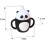 Sippy Cup för Småbarn, Silikonkopp för Barn, Stänksäker Halm Panda Sippy Cup 6