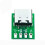 10PCS USB 3.1 Type-C 16 Pin Test Breakout Board USB 3.1 Type C Connector 16 Pin Test PCB Board for Data  Wire Cable 5