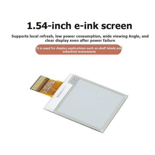 1.54inch SPI E-Ink E-Paper Screen for  STM32 Raspberry Pi 4B EPaper Display Screen for Coding Projects 2