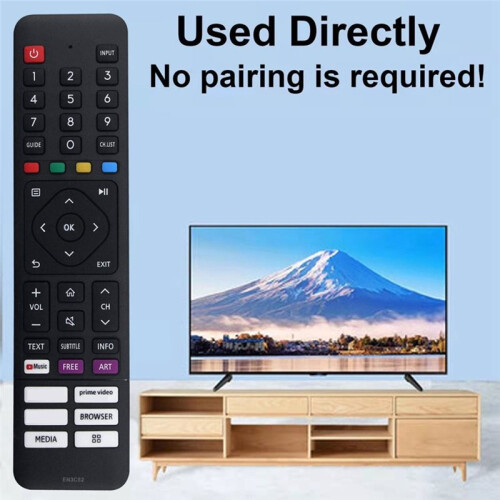 Replace EN3C52 Remote Control for  TV EN3C52 Remote Control 2