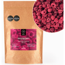 BRIX Freeze Dried Raspberry | 100% Natural Dried Whole Raspberries 85g | Great T