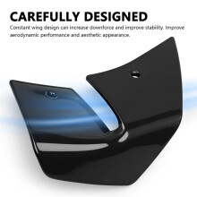 Motorcycle Naked Side Spoilers Downforce Aerodynamic Wing Deflector for CB 1000 Hornet SP 2025 2026 Glossy Black